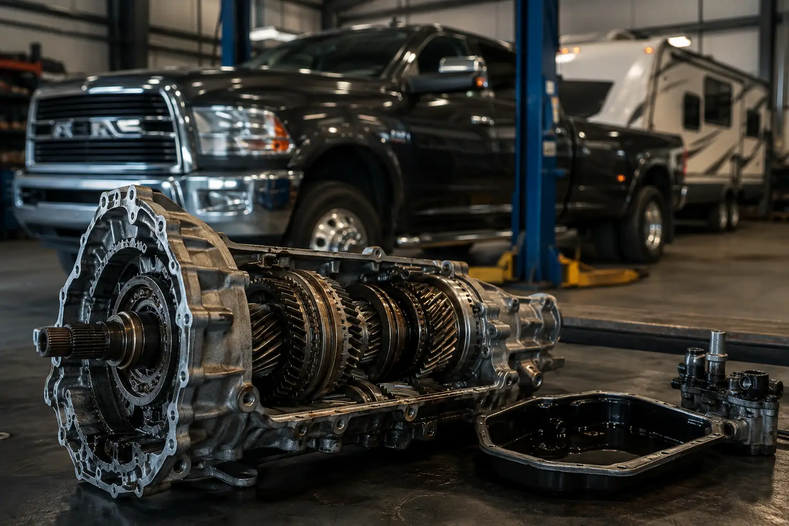 Smooth-Shifting Transmission Service for Tow Vehicles