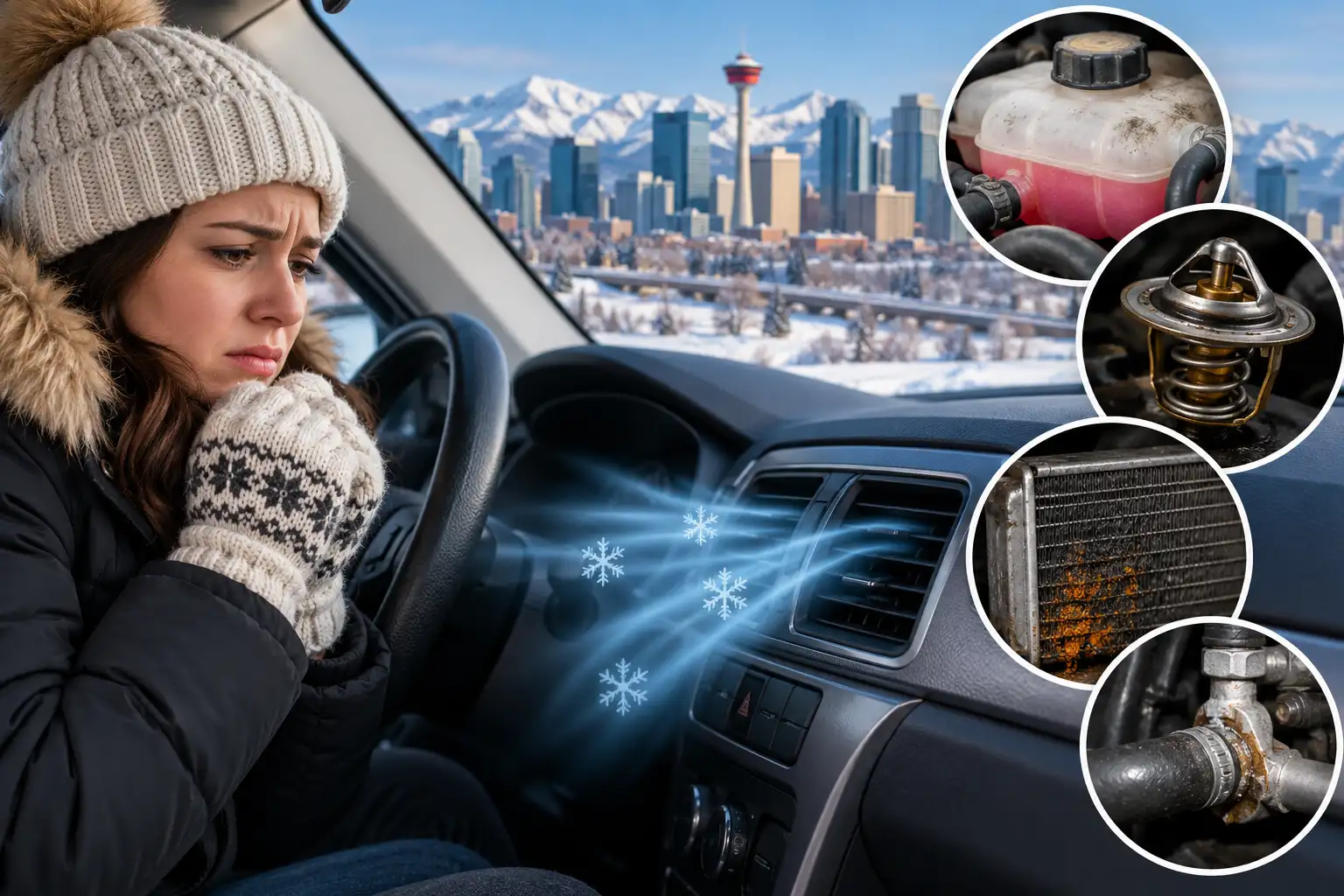 Causes of a Car Heater Blowing Cold Air in Calgary